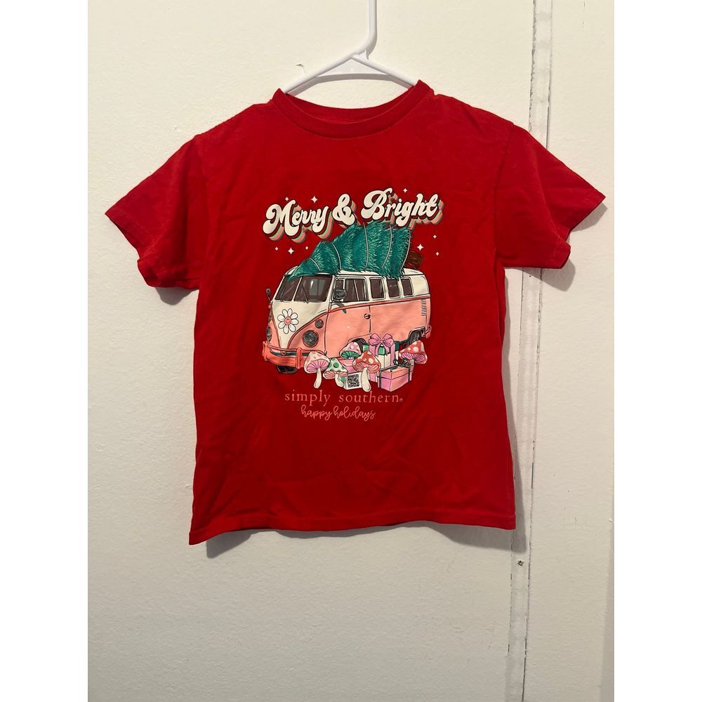 Kids‎ simply southern Christmas shirt